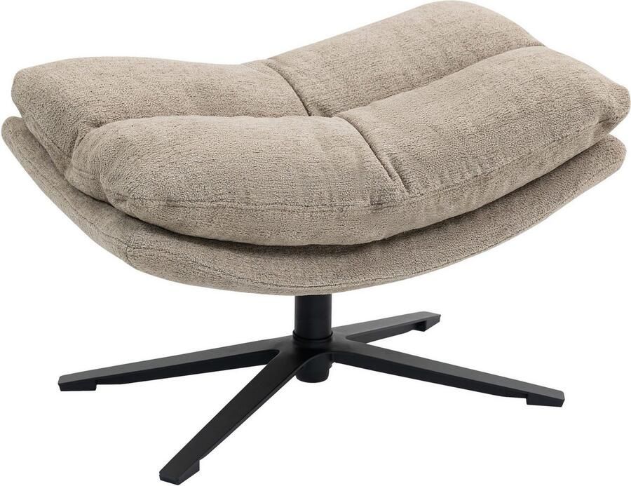 Duo Collection Relaxfauteuil PORTO 360° draaibaar dubbele bekleding met poef tot 115 kg belastbaar - Foto 7