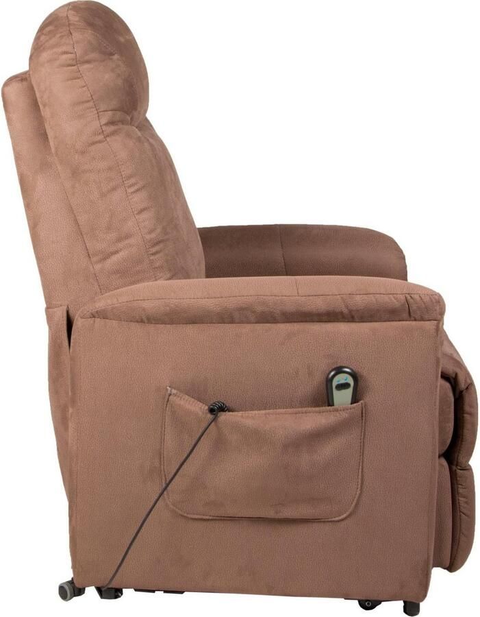 Duo Collection Relaxfauteuil Pylos met elektrische opsta-hulp Relaxfunctie en pocketveren binnenvering met stalen nosagvering (set) - Foto 5