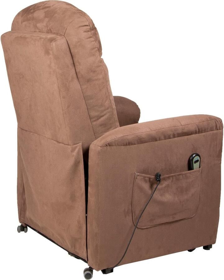 Duo Collection Relaxfauteuil Pylos met elektrische opsta-hulp Relaxfunctie en pocketveren binnenvering met stalen nosagvering (set) - Foto 2