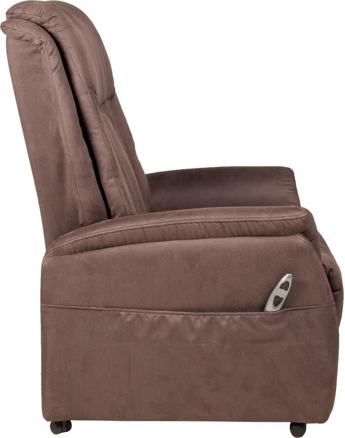 Duo Collection Relaxfauteuil Siena met elektrische opsta-hulp Relaxfunctie en pocketveren binnenvering met stalen nosagvering (set) - Foto 4