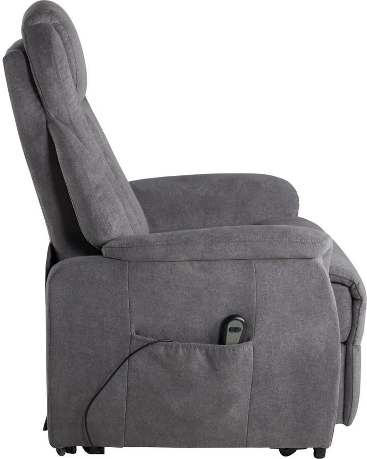 Duo Collection Relaxfauteuil Toronto XXL met elektrische opsteun en relaxfunctie tot 150 kg belastbaar pocketvering staalgolfondersteuning (set) - Foto 2