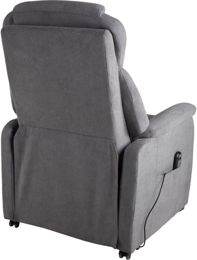 Duo Collection Relaxfauteuil Toronto XXL met elektrische opsteun en relaxfunctie tot 150 kg belastbaar pocketvering staalgolfondersteuning (set) - Foto 3