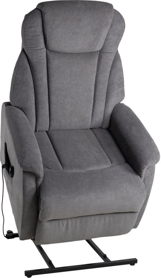 Duo Collection Relaxfauteuil Toronto XXL met elektrische opsteun en relaxfunctie tot 150 kg belastbaar pocketvering staalgolfondersteuning (set) - Foto 8