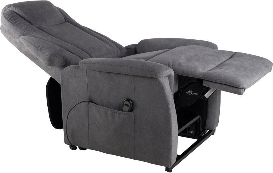 Duo Collection Relaxfauteuil Toronto XXL met elektrische opsteun en relaxfunctie tot 150 kg belastbaar pocketvering staalgolfondersteuning (set) - Foto 7