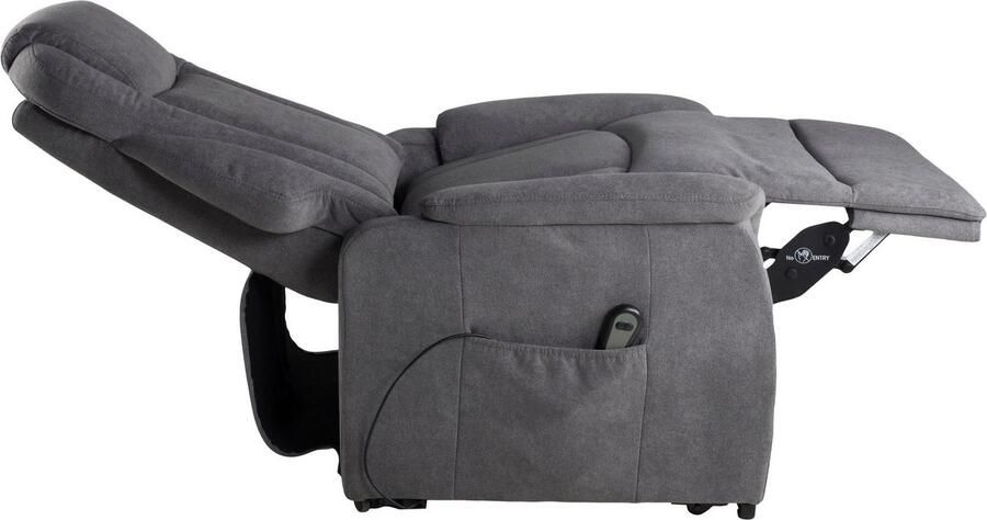 Duo Collection Relaxfauteuil Toronto XXL met elektrische opsteun en relaxfunctie tot 150 kg belastbaar pocketvering staalgolfondersteuning (set) - Foto 9