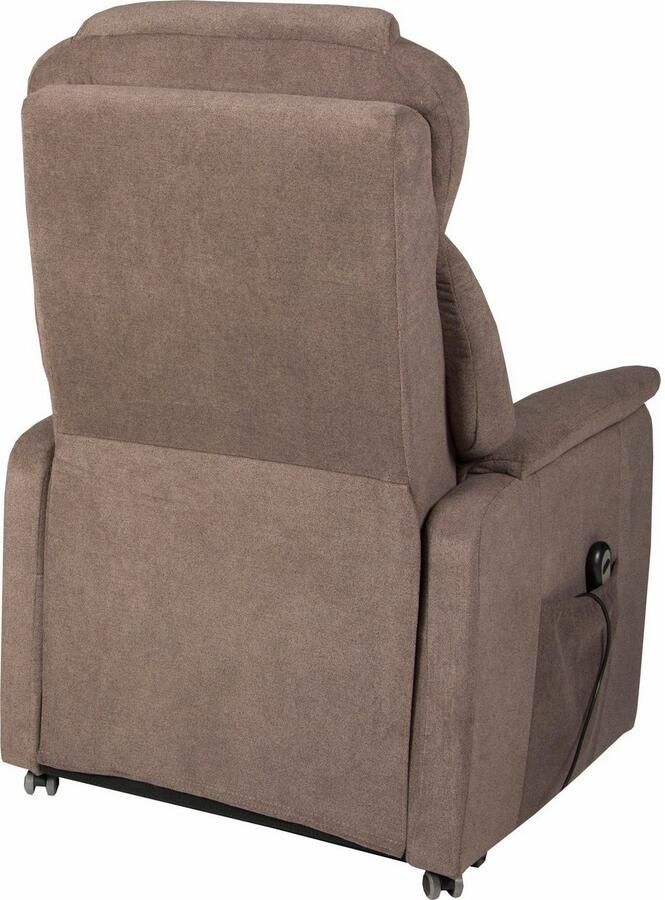Duo Collection Relaxfauteuil Toronto XXL met elektrische opsteun en relaxfunctie tot 150 kg belastbaar pocketvering staalgolfondersteuning (set) - Foto 4