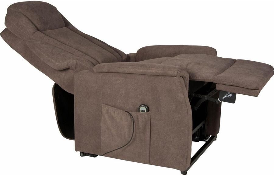 Duo Collection Relaxfauteuil Toronto XXL met elektrische opsteun en relaxfunctie tot 150 kg belastbaar pocketvering staalgolfondersteuning (set) - Foto 6