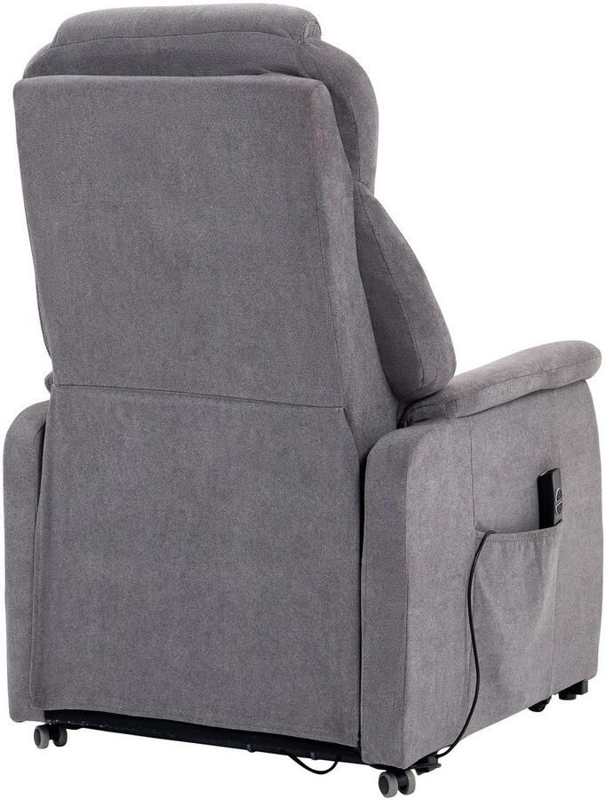 Duo Collection Relaxfauteuil Toronto XXL met elektrische opsteun en relaxfunctie tot 150 kg belastbaar pocketvering staalgolfondersteuning (set) - Foto 10