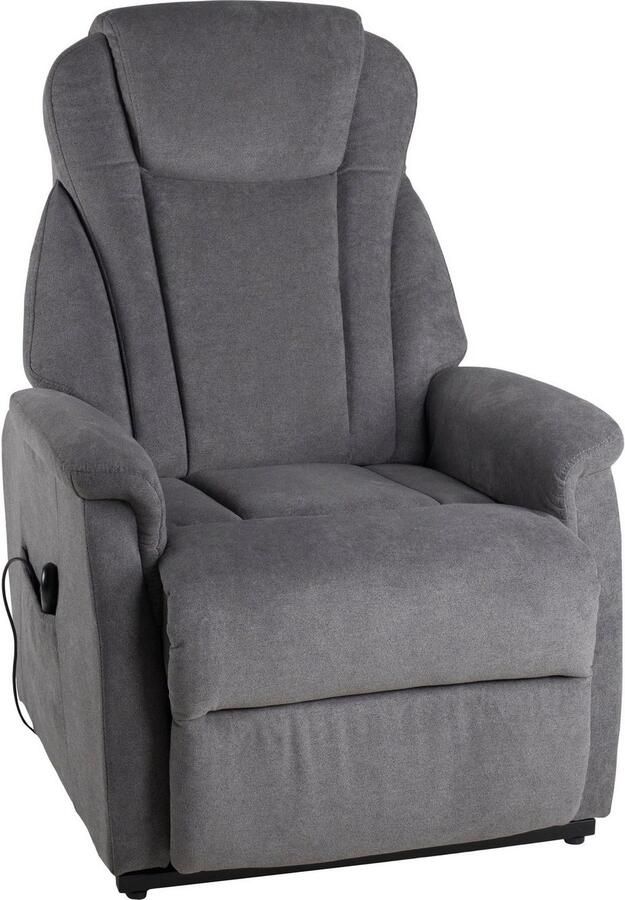 Duo Collection Relaxfauteuil Toronto XXL met elektrische opsteun en relaxfunctie tot 150 kg belastbaar pocketvering staalgolfondersteuning (set) - Foto 14