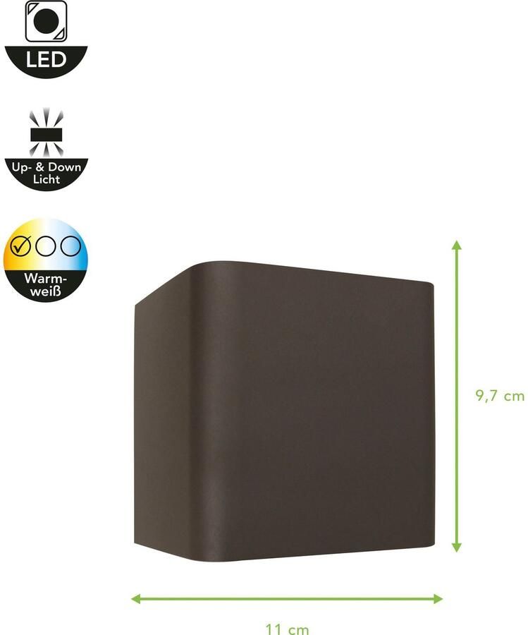 ECO-LIGHT Wandlamp voor buiten DODD (1 stuk) - Foto 7