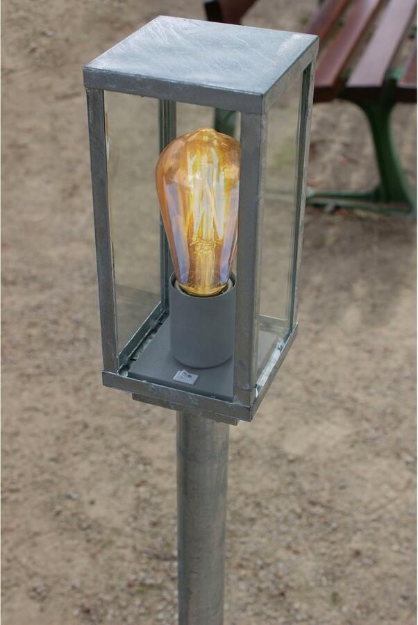 ECO-LIGHT Wandlamp voor buiten Geruit (1 stuk) - Foto 3