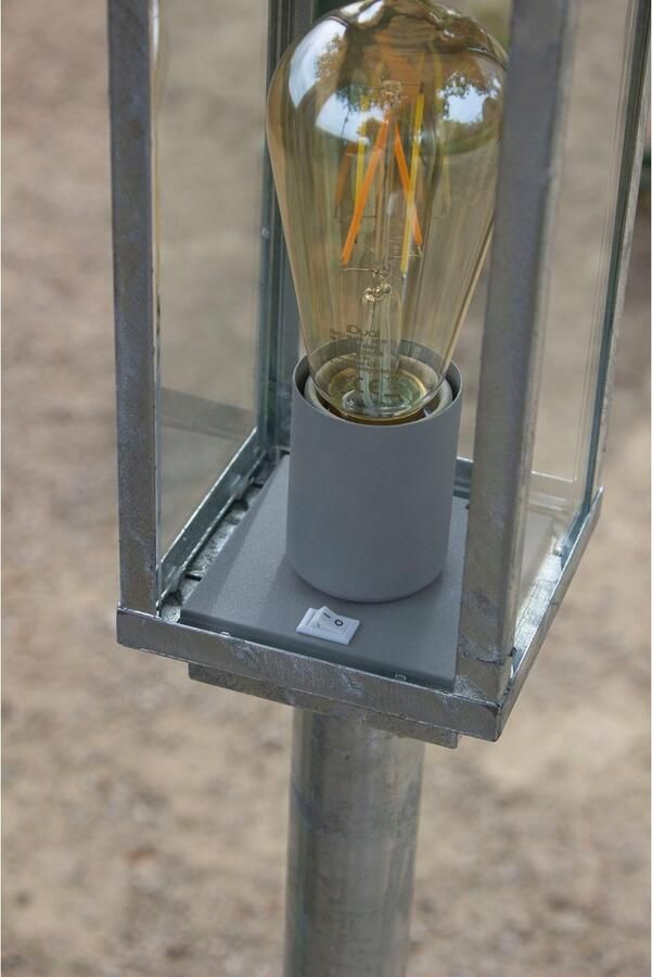 ECO-LIGHT Wandlamp voor buiten Geruit (1 stuk) - Foto 4