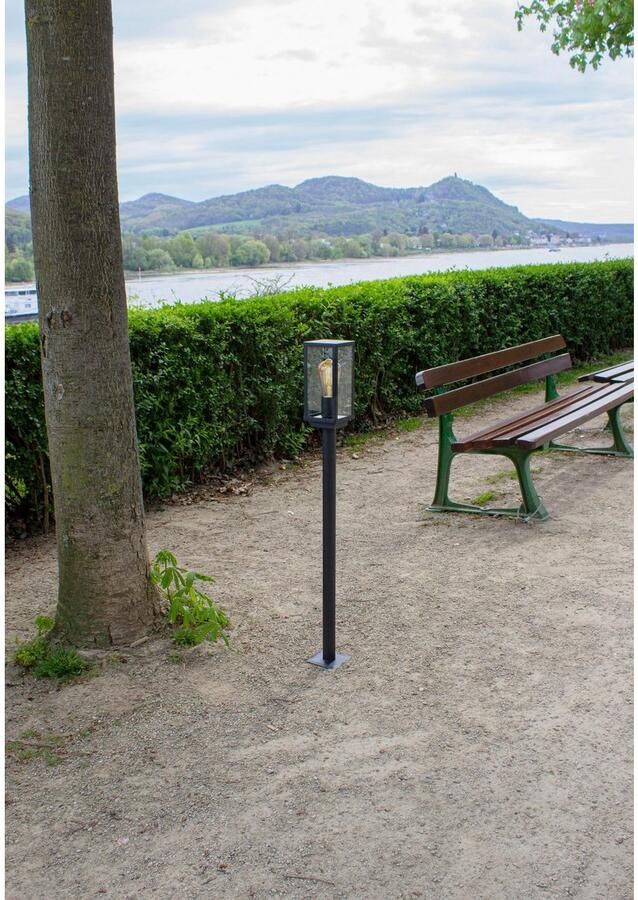 ECO-LIGHT Wandlamp voor buiten Geruit (1 stuk) - Foto 2