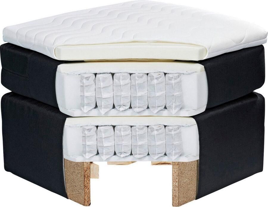 ED EXCITING DESIGN Boxspring Evolution inclusief motor en topmatras