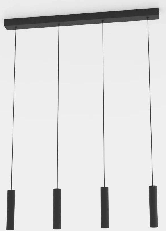 EGLO Hanglamp ALMUDAINA Pendellampe Stahl IP20 Esstischlampe Hängelampe Lampe Hanglamp eetkamerlamp metaal in zwart hanglamp 84 cm (1 stuk) - Foto 3