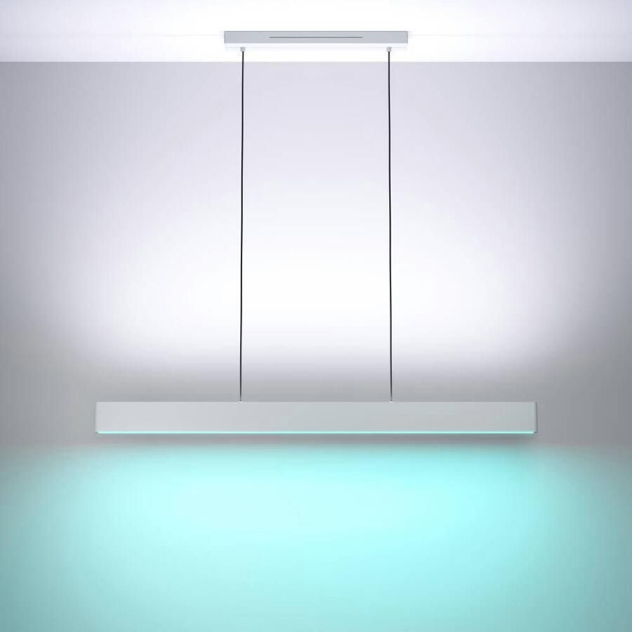 EGLO Hanglamp ANDREAS-Z Timer app spraakbesturing Alexa 117x7x110cm excl. afstandsbediening (1 stuk) - Foto 4