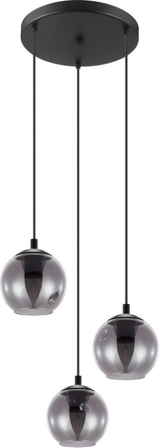 EGLO Â AriscaniÂ HanglampÂ -Â 42 5Â cmÂ -Â GlasÂ -Â 3Â lichtsÂ -Â Zwart Leen Bakker - Foto 13