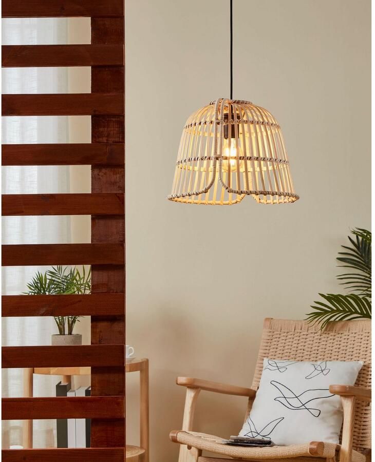 EGLO Hanglamp AYCLIFFE Hanglamp in zwart van staal excl. E27 40W (1 stuk) - Foto 2