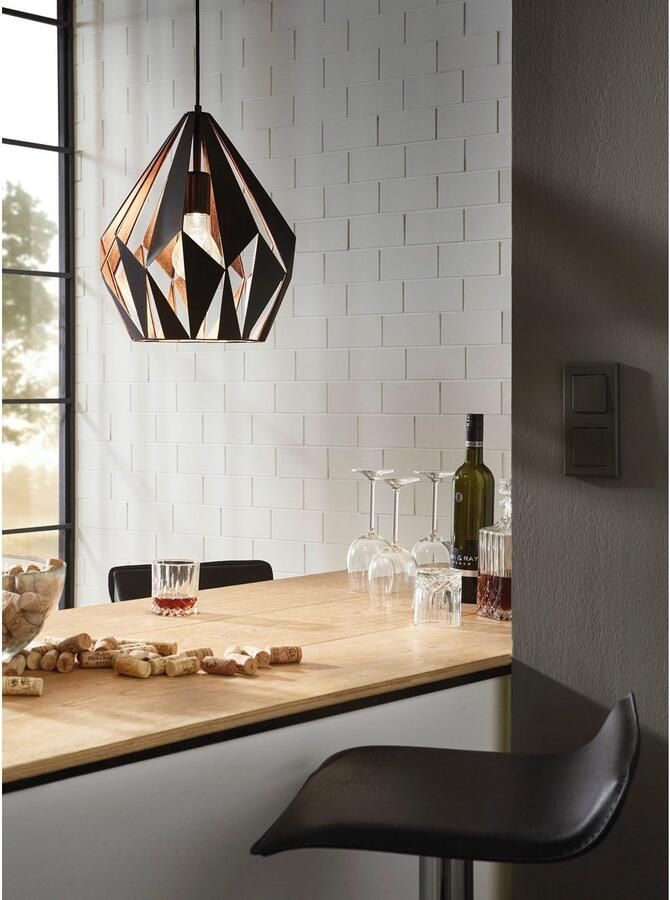 EGLO Hanglamp CARLTON 1 Hanglicht hanglamp - Foto 4