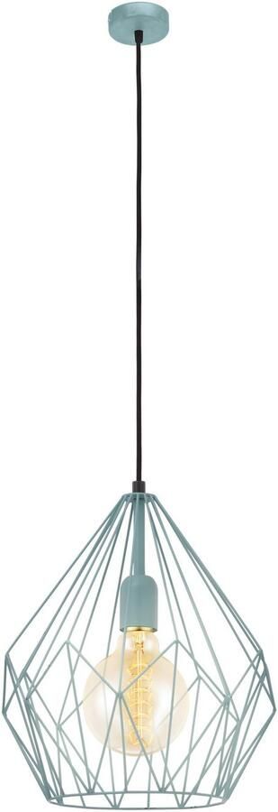 EGLO Hanglamp CARLTON hanglamp koper staal excl. lichtbron retro - Foto 5