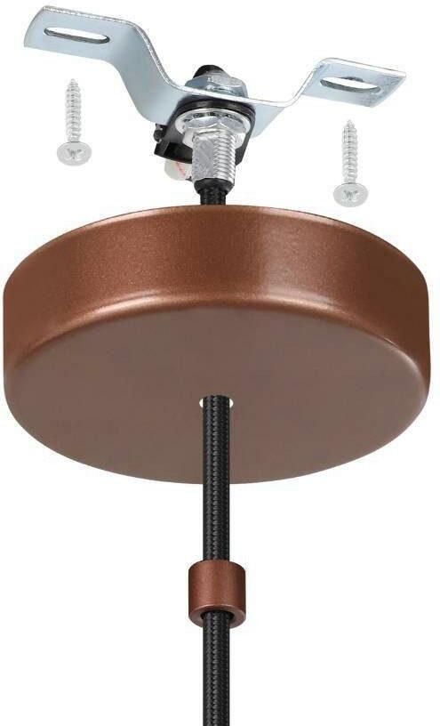 EGLO Hanglamp CARLTON hanglamp koper staal excl. lichtbron retro - Foto 6