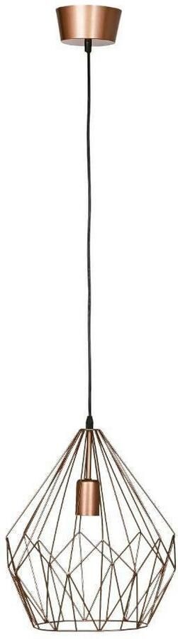 EGLO Hanglamp CARLTON hanglamp koper staal excl. lichtbron retro - Foto 10