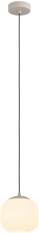 EGLO Hanglamp COMINIO Hanglamp gesatineerd glas metaal in taupe E27 fitting Ø 18 5 cm (1 stuk) - Foto 6