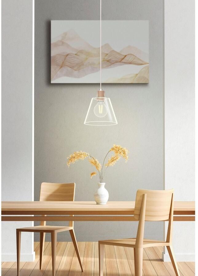 EGLO Hanglamp COPLEY Hanglamp in roségoudkleurig van staal alu excl. E27 40W (1 stuk) - Foto 2