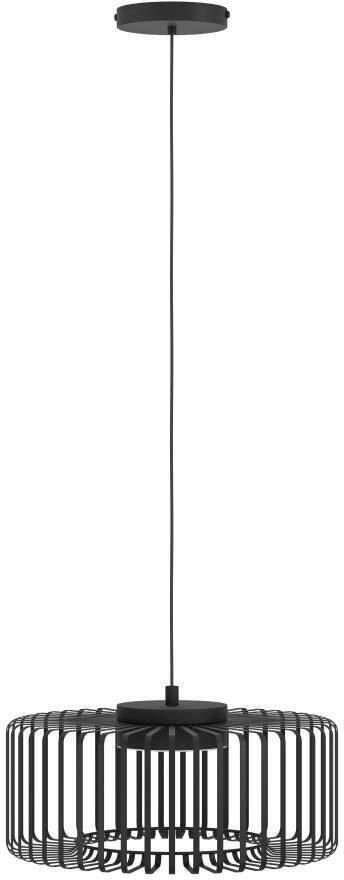 EGLO Hanglamp GINESTRONE-Z hanglamp zwart ZigBee 3.0 timer pendellamp App spraakbesturing Alexa ‎110x45x45cm excl. afstandsbediening (1 stuk) - Foto 9