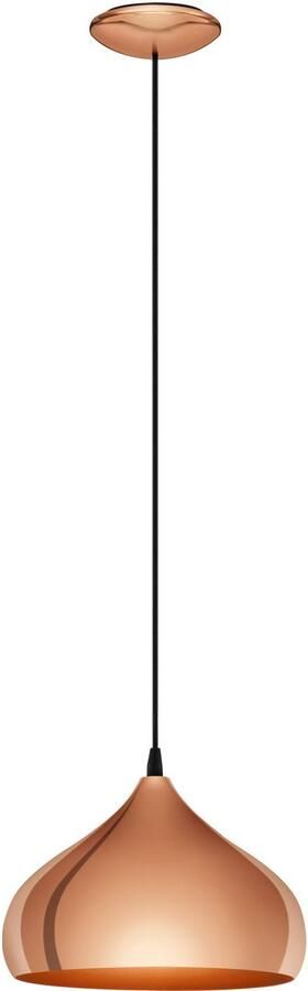 EGLO Hanglamp HAPTON Pendellampe E27 IP20 Stahl Esszimmerlampe Vintage Lampe Hanglicht hanglamp - Foto 5