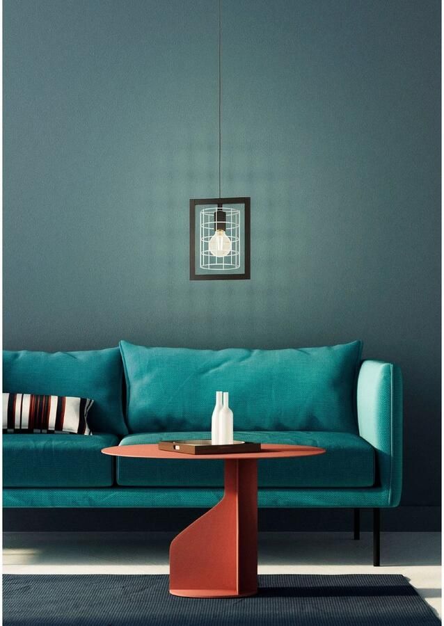 EGLO Hanglamp JUBILY Hanglamp in zwart van staal excl. E27 40W (1 stuk) - Foto 2