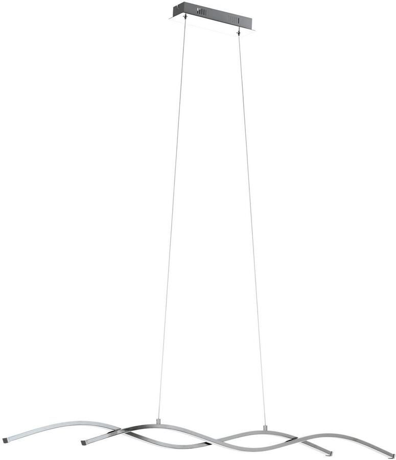 EGLO Hanglamp LASANA 2 Pendellampe Stahl Alu und Kunststoff IP20 Esstischlampe Hanglamp - Foto 3