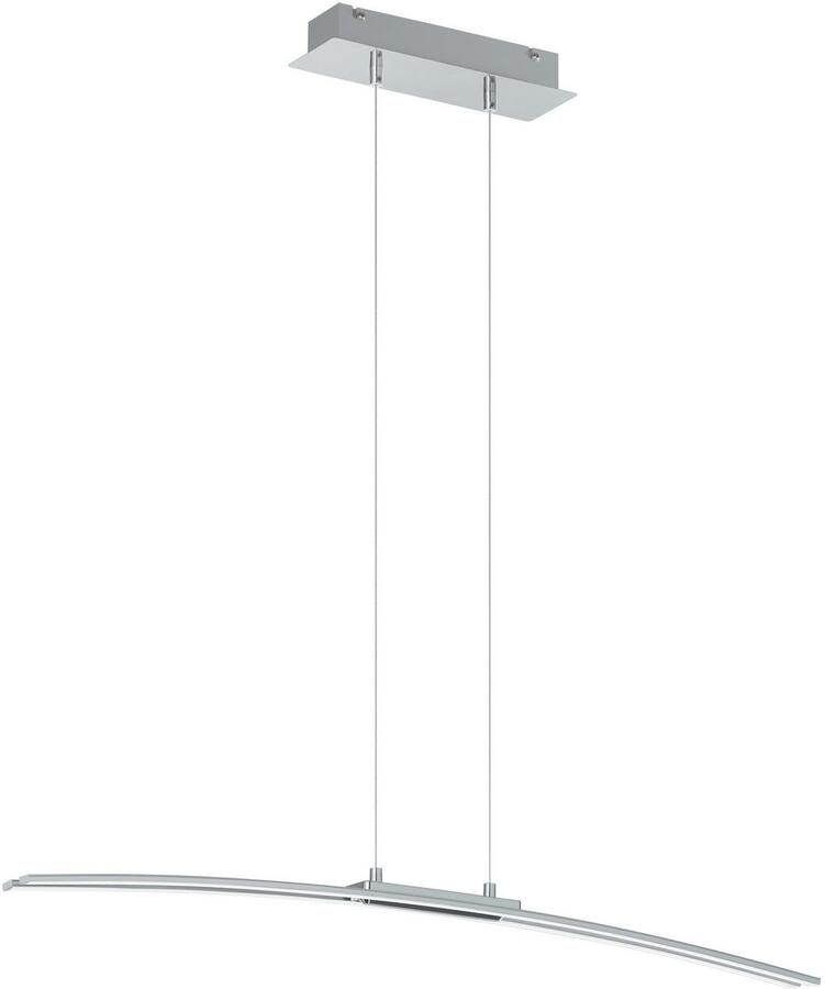 EGLO Hanglamp LASANA Pendellampe Alu Stahl und Kunststoff IP20 Wohnzimmerlampe Hanglamp - Foto 3