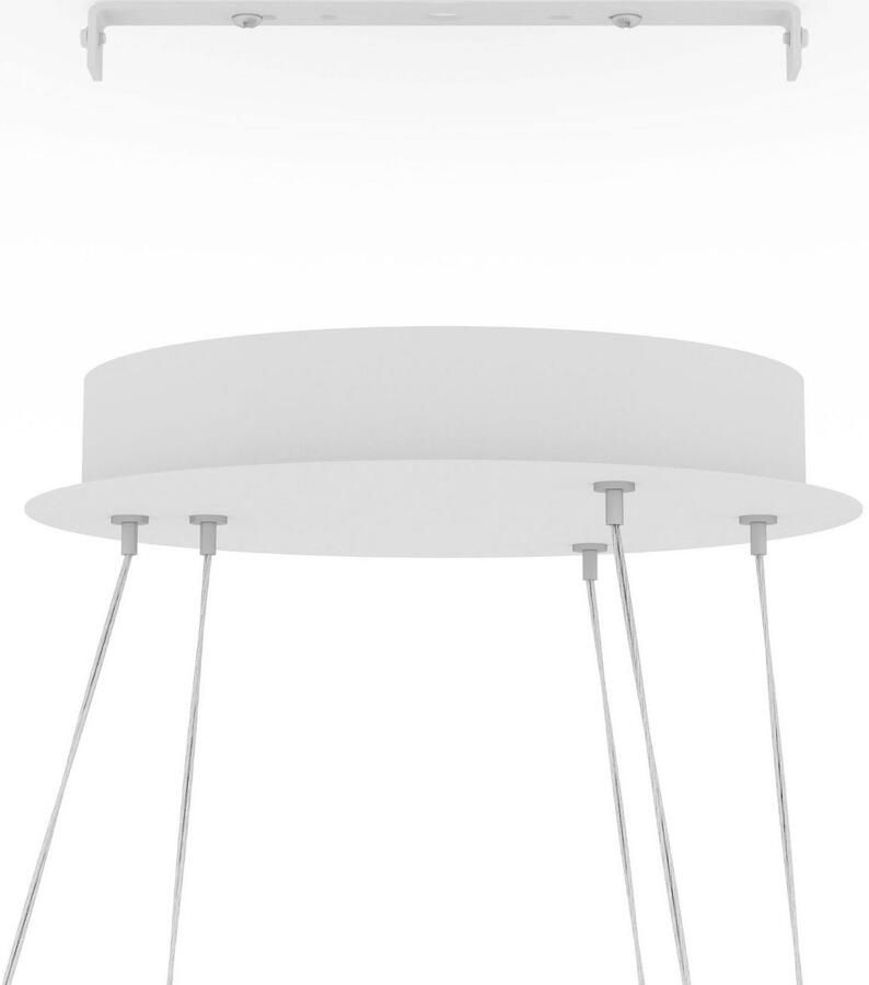 EGLO Hanglamp LOBINERO-Z hanglamp wit instelbaar wit ZigBee 3.0 pendellamp Timer App spraakbesturing Alexa ‎‎‎‎58x58x110cm excl. afstandsbediening (1 stuk) - Foto 7