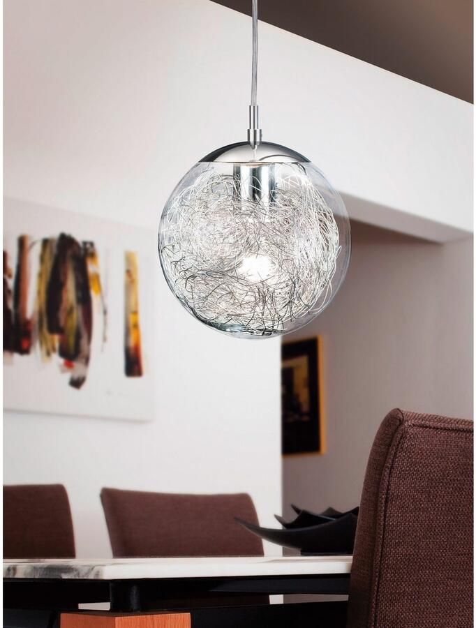 EGLO Hanglamp LUBERIO Hanglamp dimbaar Smart Home kleurwisseling (1 stuk) - Foto 3