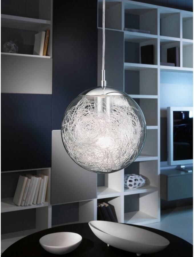 EGLO Hanglamp LUBERIO Hanglamp dimbaar Smart Home kleurwisseling (1 stuk) - Foto 4