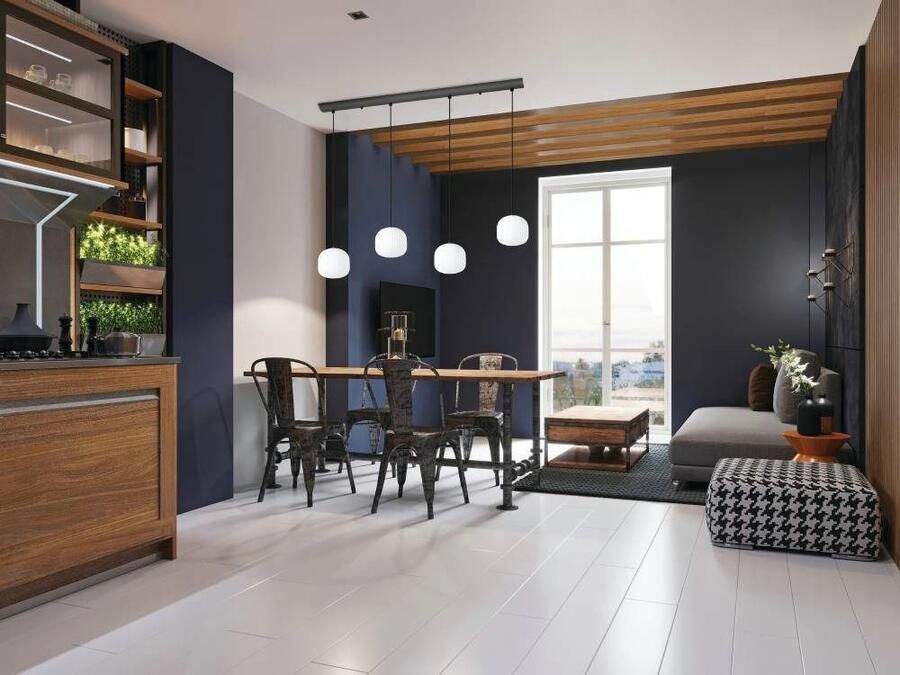 EGLO Hanglamp MANTUNALLE Pendellampe Stahl Glas IP20 E27 Esstischlampe Lampe Hanglamp metaal in zwart en glas in wit E27 fitting Ø 20 cm (1 stuk) - Foto 3