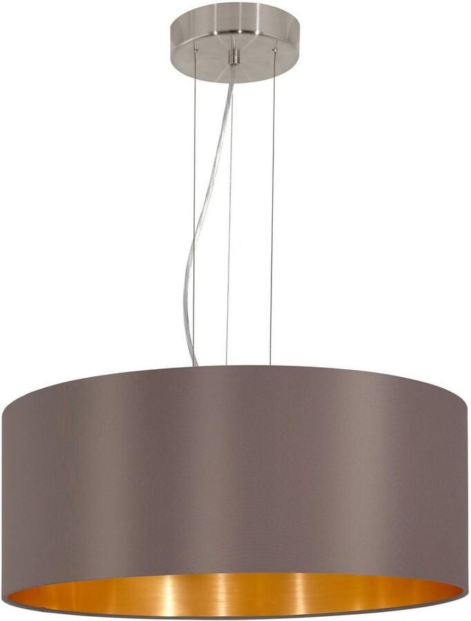 EGLO hanglamp Maserlo rond cappuccinokleur goudkleur Leen Bakker - Foto 4