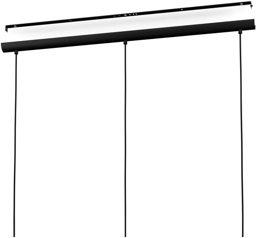 EGLO Hanglamp NARICES Hanglamp in zwart van staal excl. E27 40W (1 stuk) - Foto 4