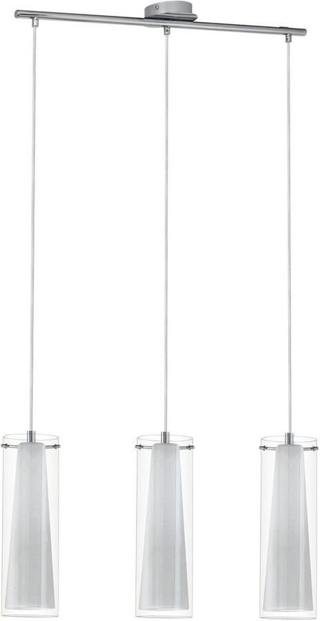 EGLO Hanglamp PINTO Pendellampe Stahl und Glas Esstischlampe E27 IP20 Lampe Hanglicht hanglamp - Foto 5