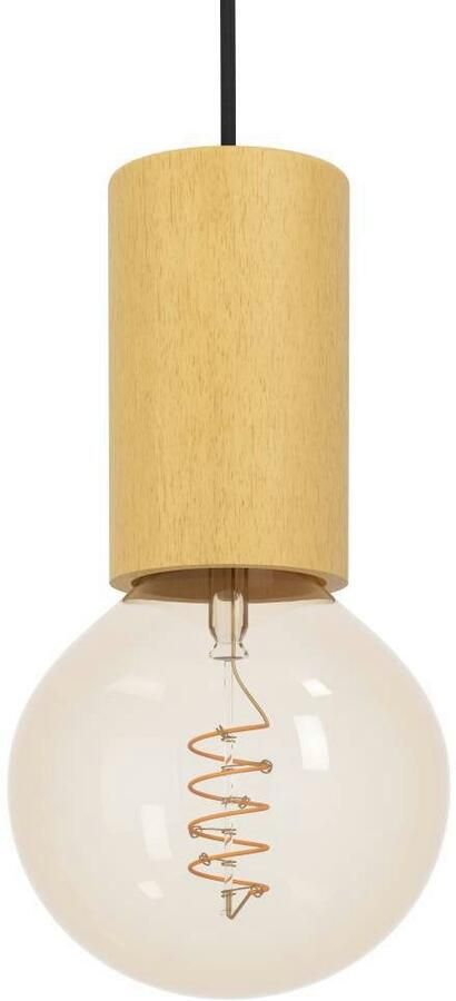 EGLO Hanglamp POZUETA 1 Hanglamp FSC100HB E27 fitting met kabel hanglamp Ø 6 5 cm (1 stuk) - Foto 2