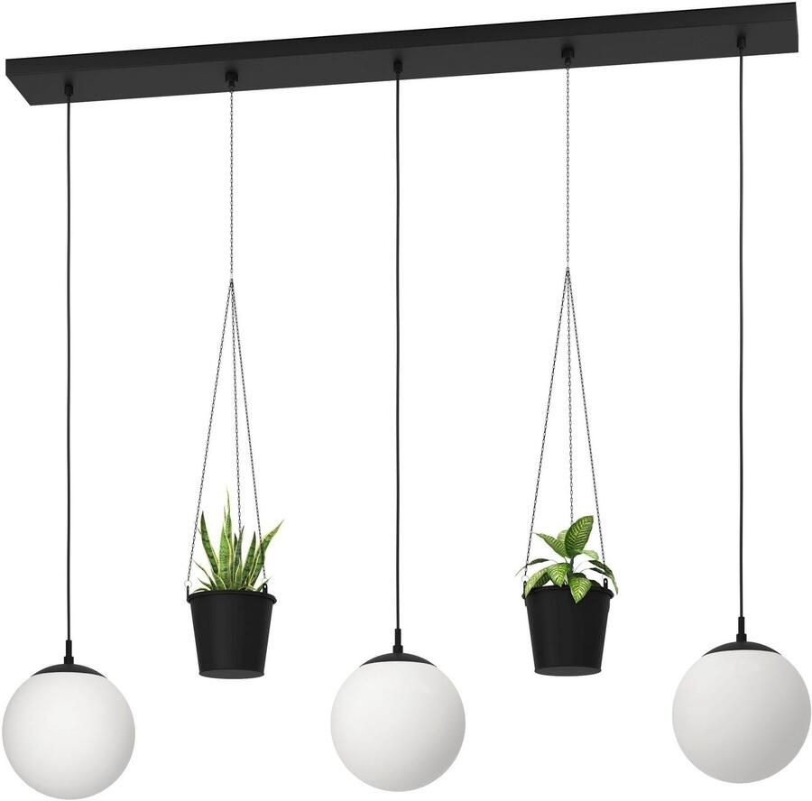 EGLO Hanglamp Rondo 3 Hanglamp met bloempot (1 stuk) - Foto 2