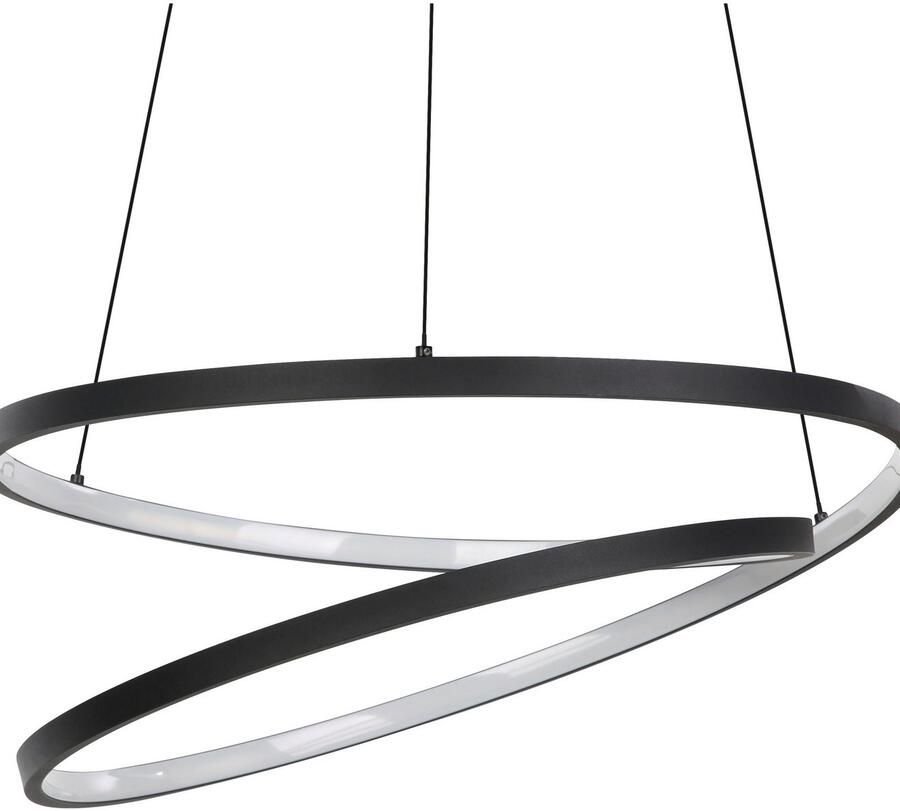 EGLO Hanglamp RUOTALE Hanglamp aluminium staal en kunststof IP20 woonkamerlamp (1 stuk) - Foto 2