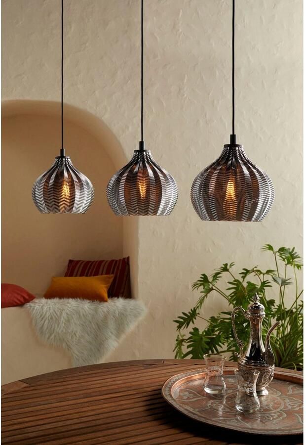 EGLO Hanglamp TAMALLAT Hanglamp in zwart van staal excl. E27 40W (1 stuk)