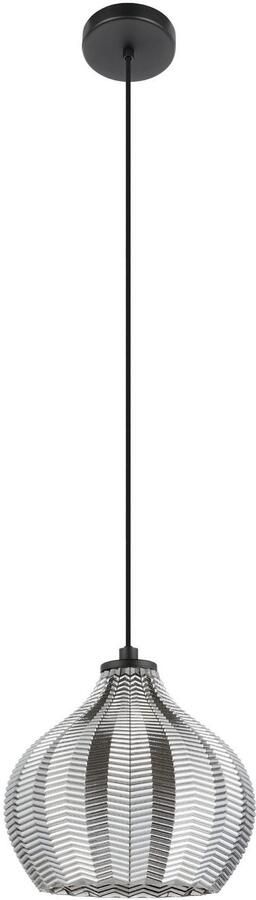 EGLO Hanglamp TAMALLAT Hanglamp in zwart van staal excl. E27 40W (1 stuk) - Foto 5