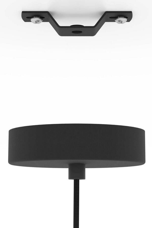 EGLO Hanglamp VENEZUELA hanglamp eettafellamp metaal zwart goud E27 Hanglamp eettafel hanglamp van metaal in zwart en goudkleur E27 (1 stuk) - Foto 4