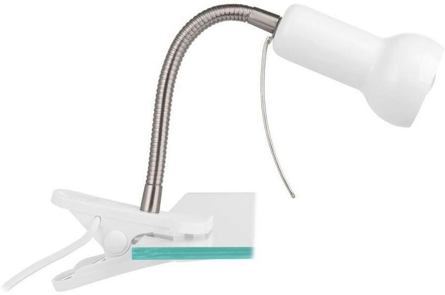 EGLO Klemlamp FABIO klemspot excl. lamp E14 met klem kantoor Klem lamp leeslamp schakelaar flexibele lampen hals hoogte: 30cm - Foto 6