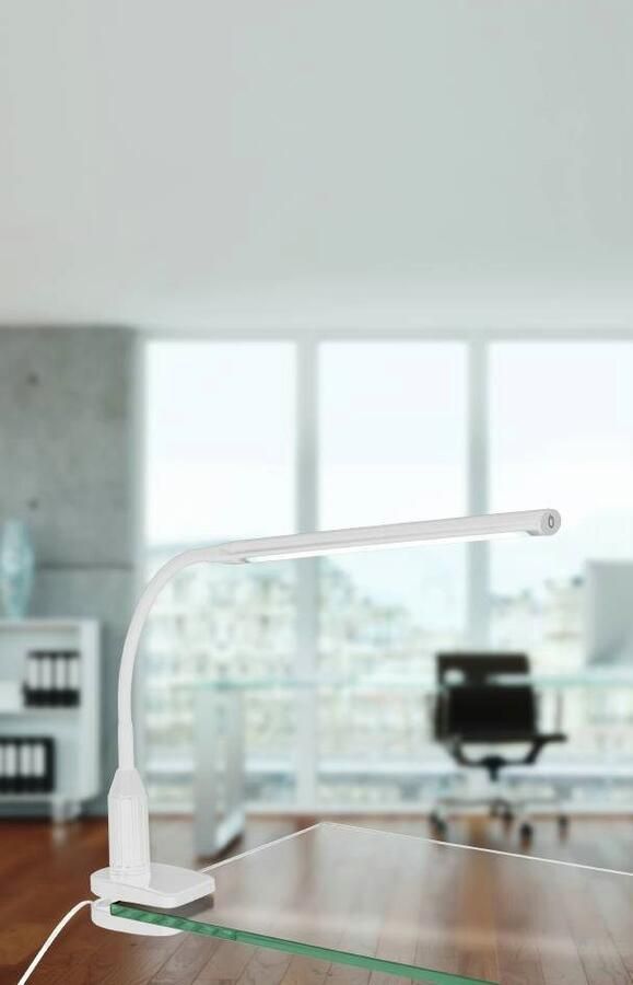 EGLO Klemlamp LAROA tafellamp aanraaksensor 4-staps dimming klemlamp - Foto 3