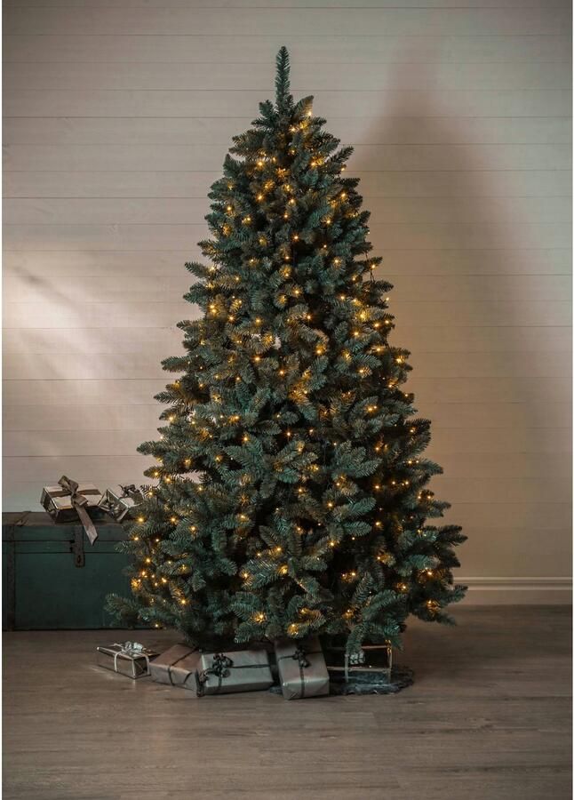 EGLO Led-boomverlichting GOLDEN WARM WHITE Ledlichtsnoer groen 360X0 064W verlichting licht kerstverlichting kerstversiering decoratieve verlichting decoratie winter winterdecoratie kerst - Foto 3