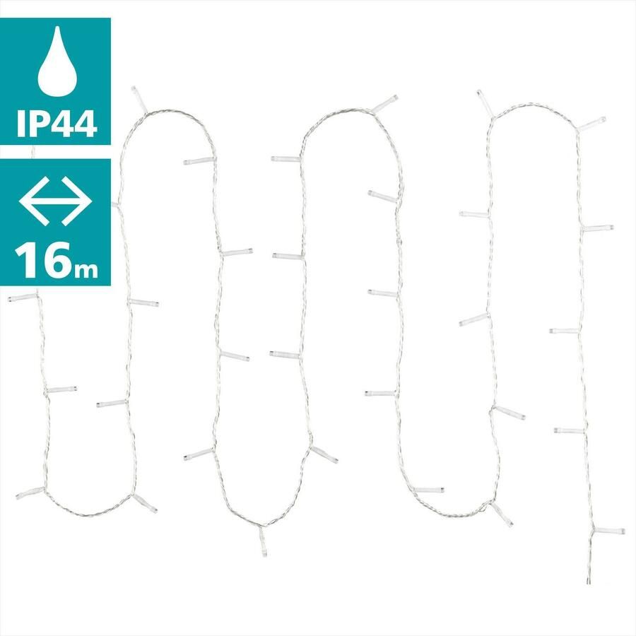 EGLO Led-lichtsnoer SERIE LED wit 160x0 062w verlichting licht kerstverlichting kerstversiering decoratieve verlichting decoratie winter winterdecoratie kerst - Foto 2